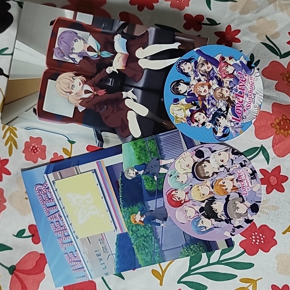 Free addon: Love Live postcards and stickers